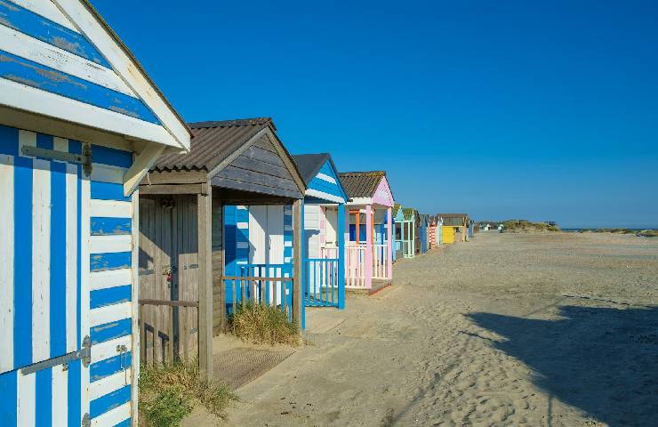 La spiaggia di West Wittering, nel West Sussex