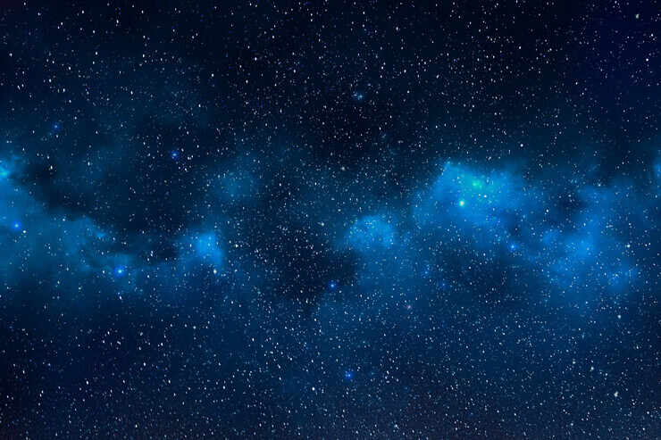 Un cielo stellato 