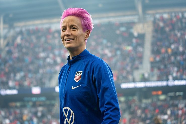 Megan Rapinoe, calciatrice degli USA