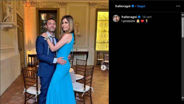 Francesca Ferragni si sposa con Riccardo Nicoletti a Castello Rivalta