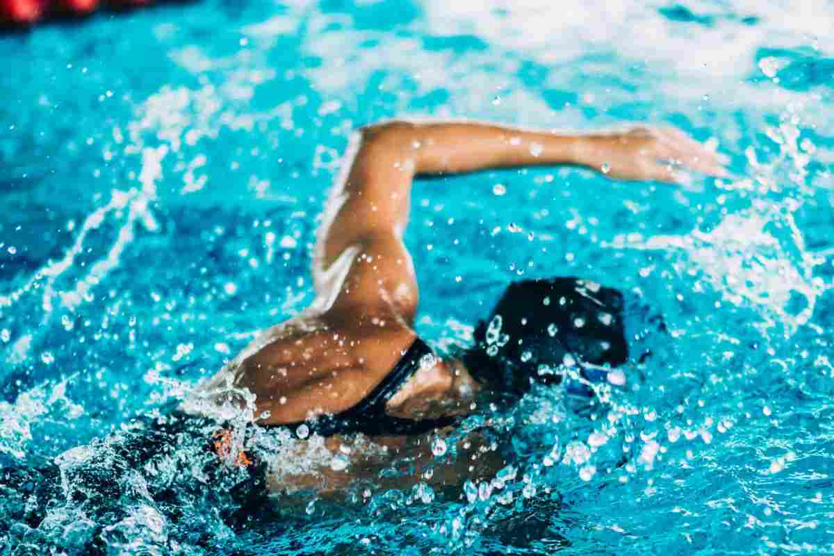 esercizi di nuoto in ogni sessione di nuoto