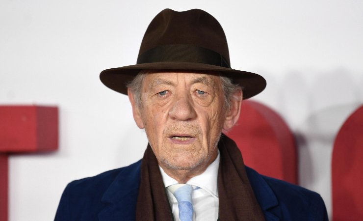 Ian McKellen autografo Michael Gambon