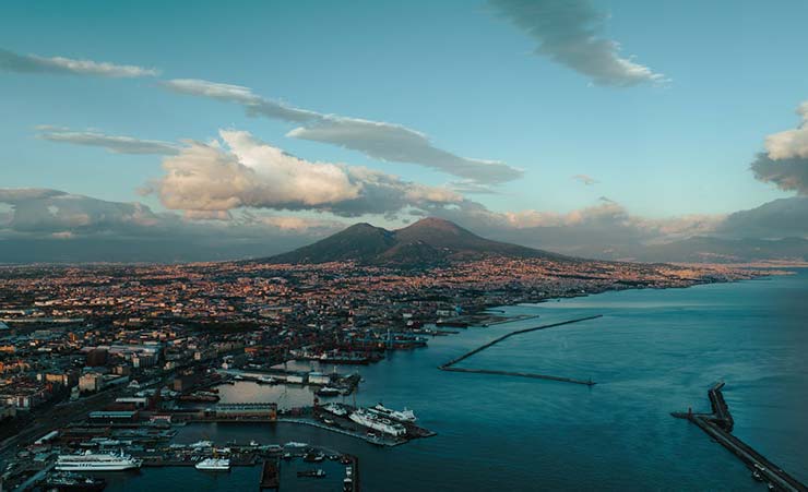 il golfo di napoli