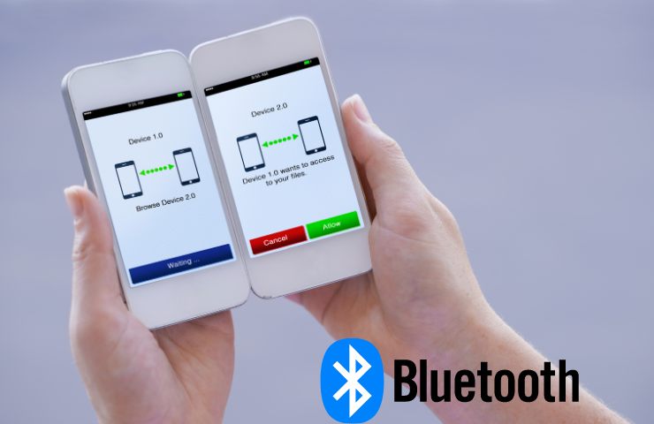 trasferimento file con bluetooth