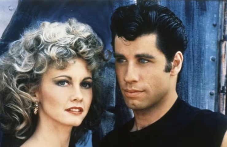 John Travolta e Olivia Newton John ai tempi di Grease