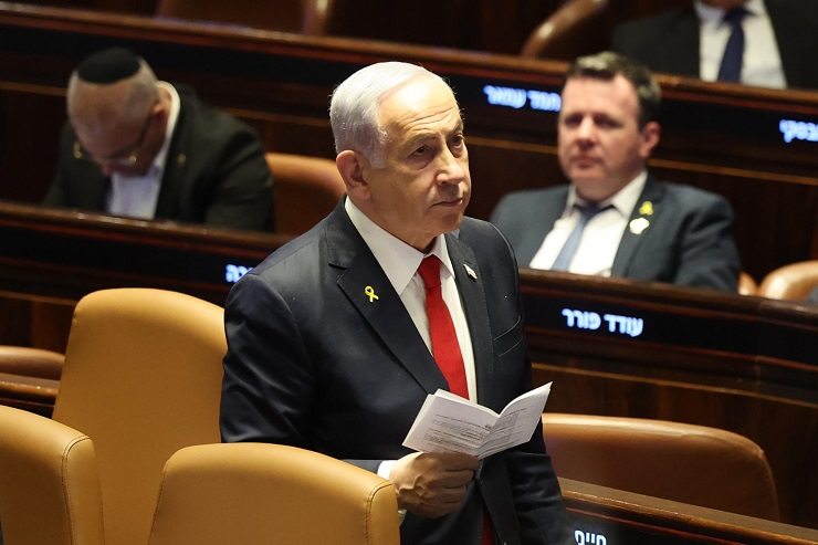 Il primo ministro israeliano Benjamin Netanyahu